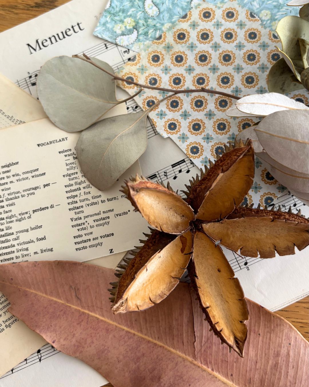 Botanical Layers ~ Decoupage with Foraged Finds: Sat 24 Jan