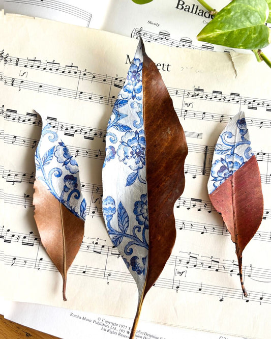 Botanical Layers ~ Decoupage with Foraged Finds: Fri 30 Jan