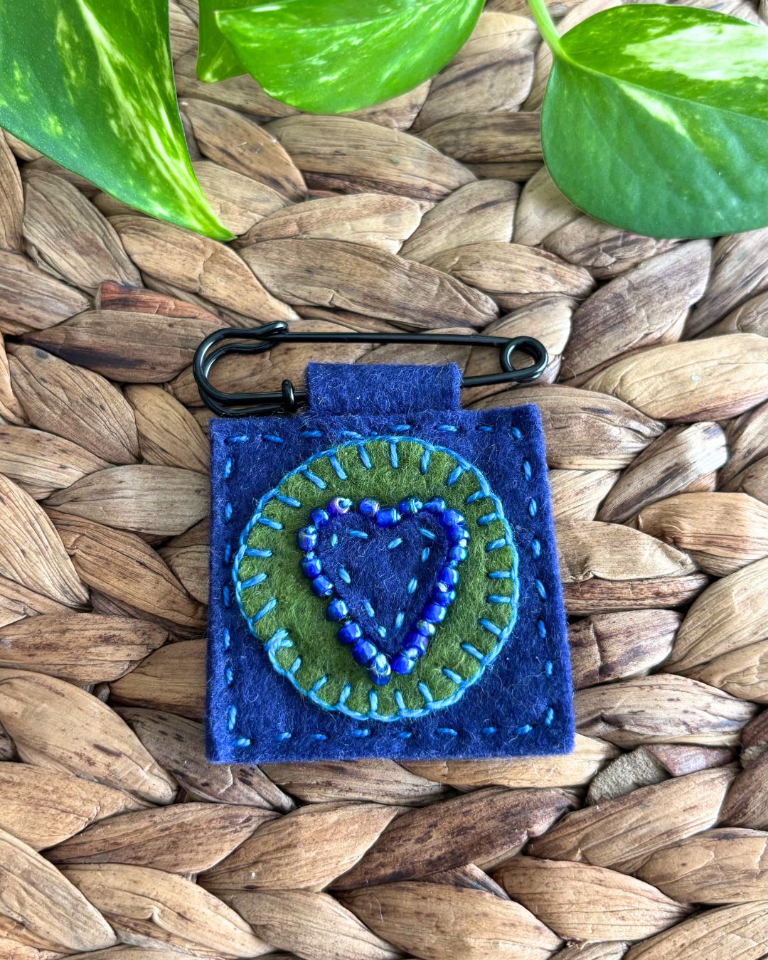Slow Stitched Felt Jewellery: Sat 27 June