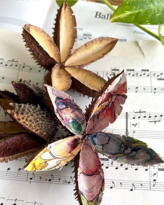 Botanical Layers ~ Decoupage with Foraged Finds: Sat 24 Jan