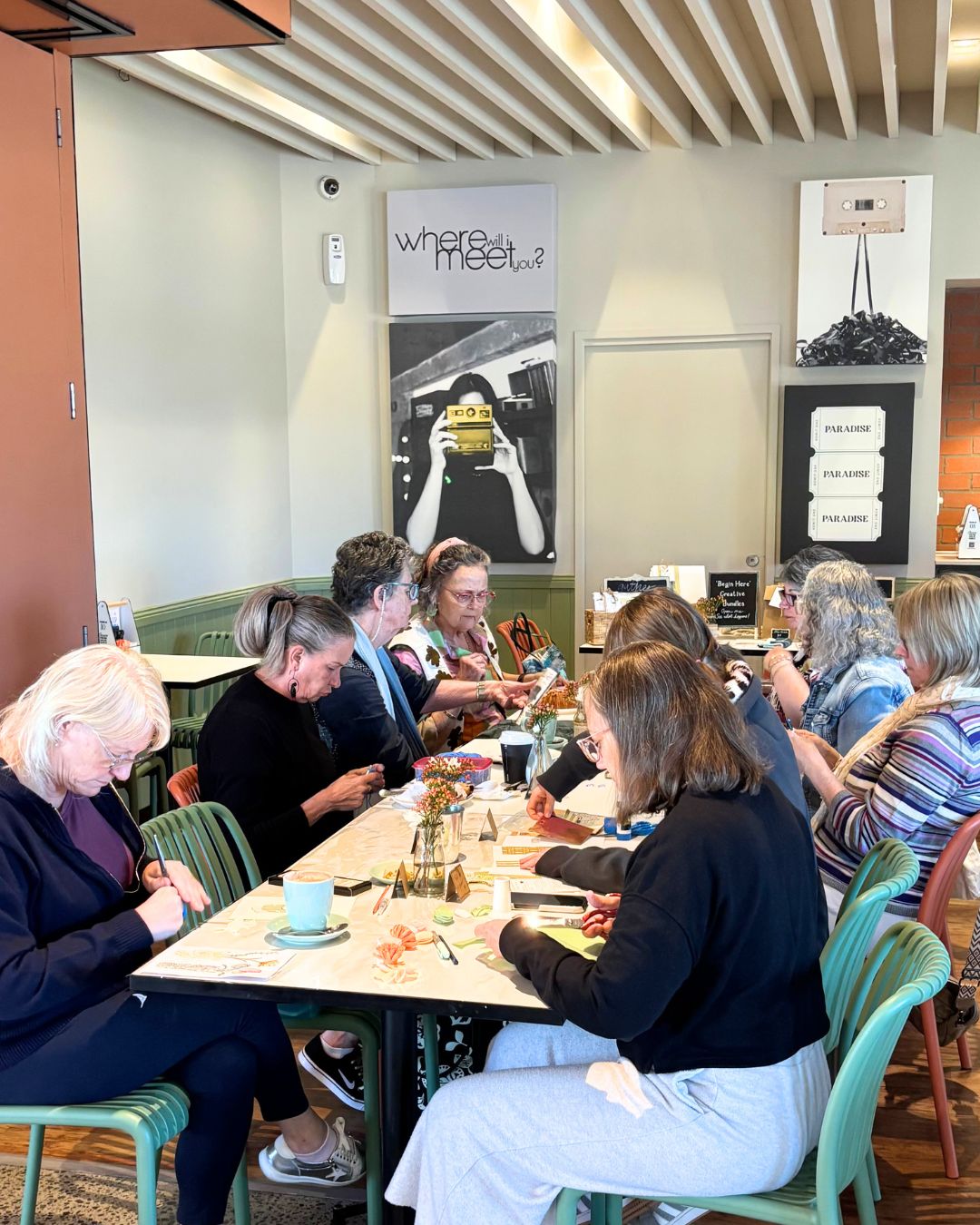 Pull up a Chair ~ The Coffee Club Mango Hill : Wed 18 Nov