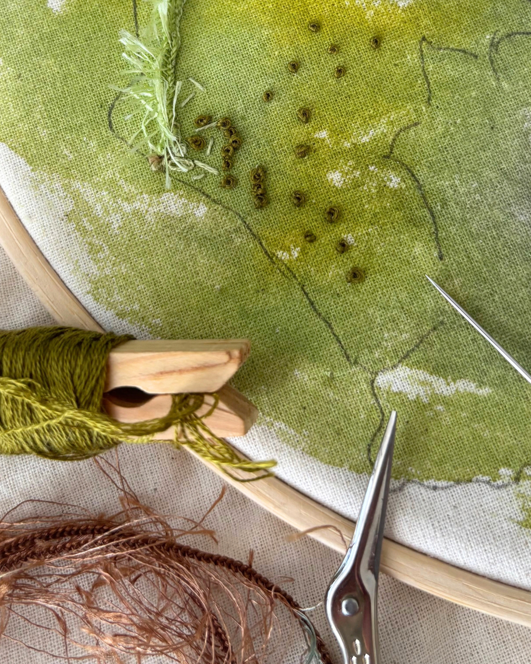 From Nature's Detail ~ Abstract Embroidery Part 2: Sat 28 Nov
