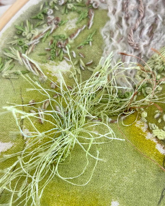 From Nature's Detail ~ Abstract Embroidery Part 1: Sat 31 Oct