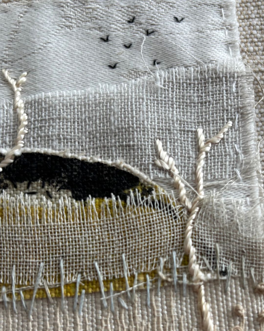 Tiny Textile Winter Landscapes ~ The Art of Slow Stitching: Sat 18 July