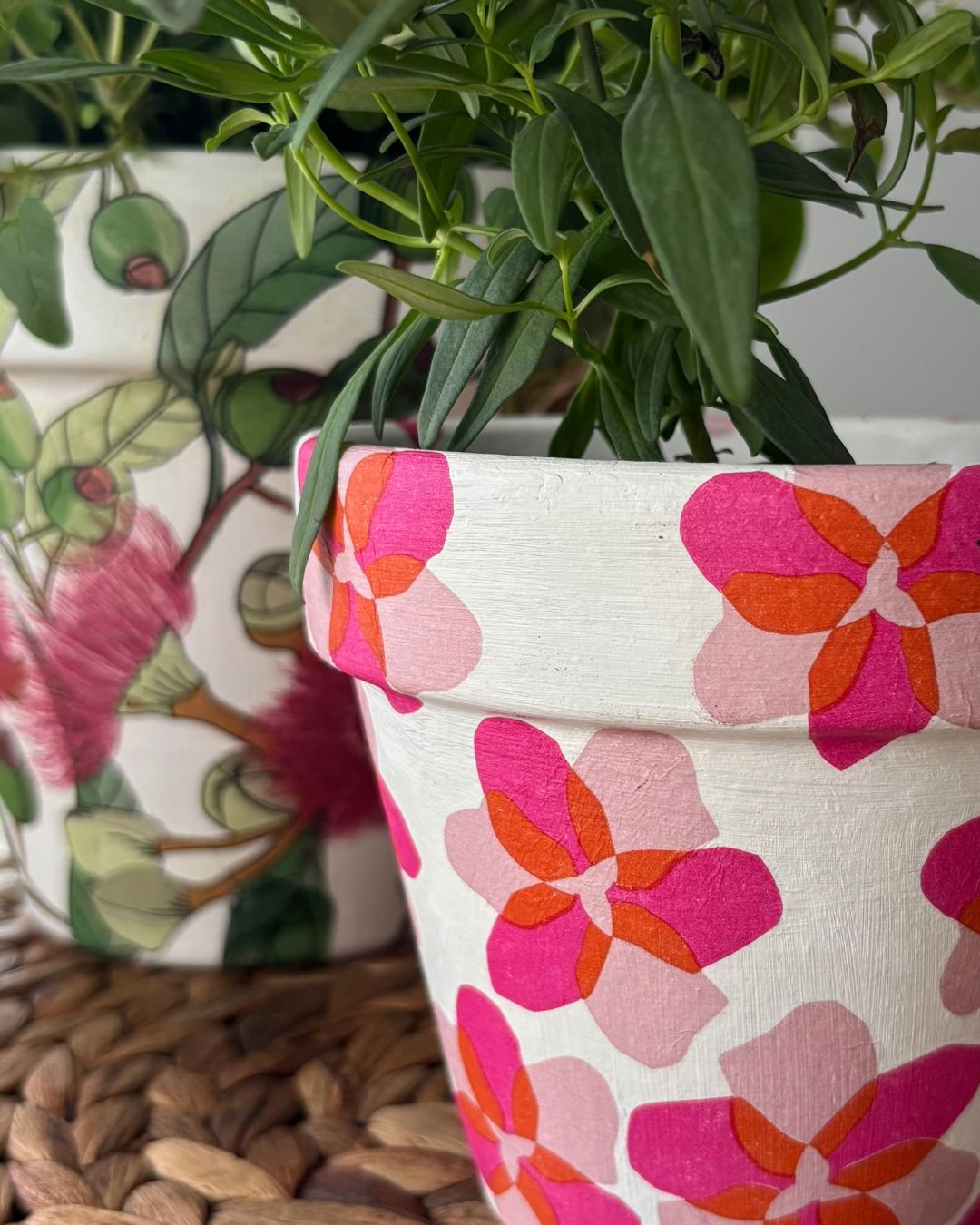 The Little Decoupage Flower Pot Workshop: Sat 10 Oct
