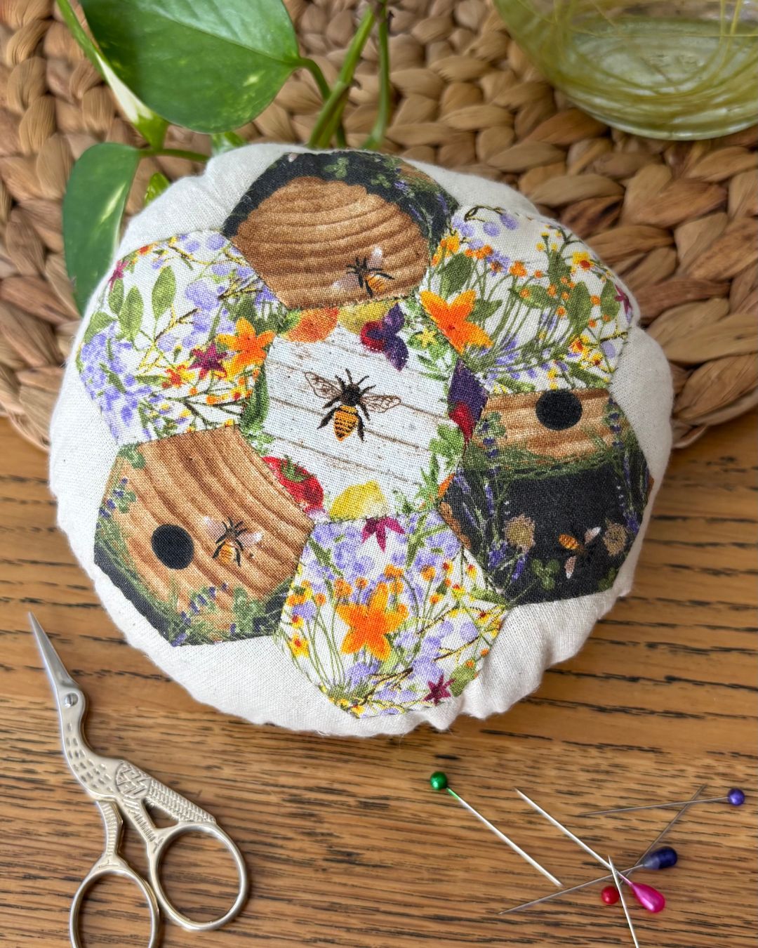 Slow Stitch Patchwork ~ English Paper Piecing: Fri 24 April