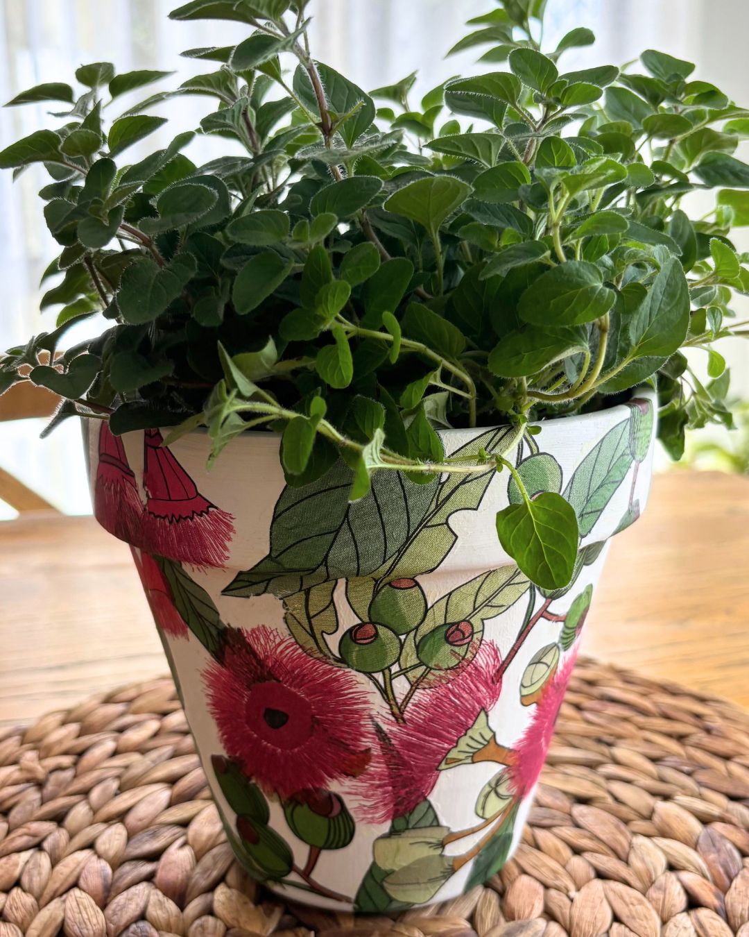 The Little Decoupage Flower Pot Workshop: Sat 10 Oct